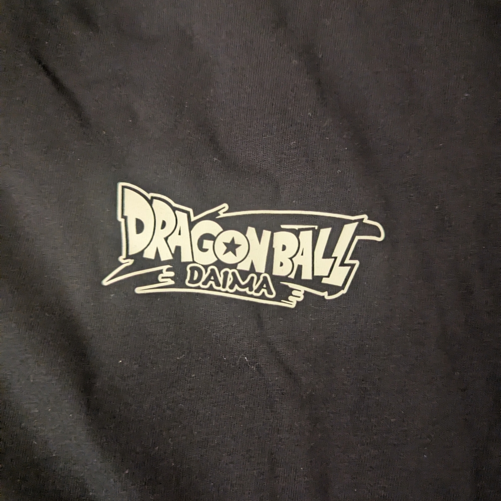 Dragon Ball Z Black Graphic Tee asian Medium